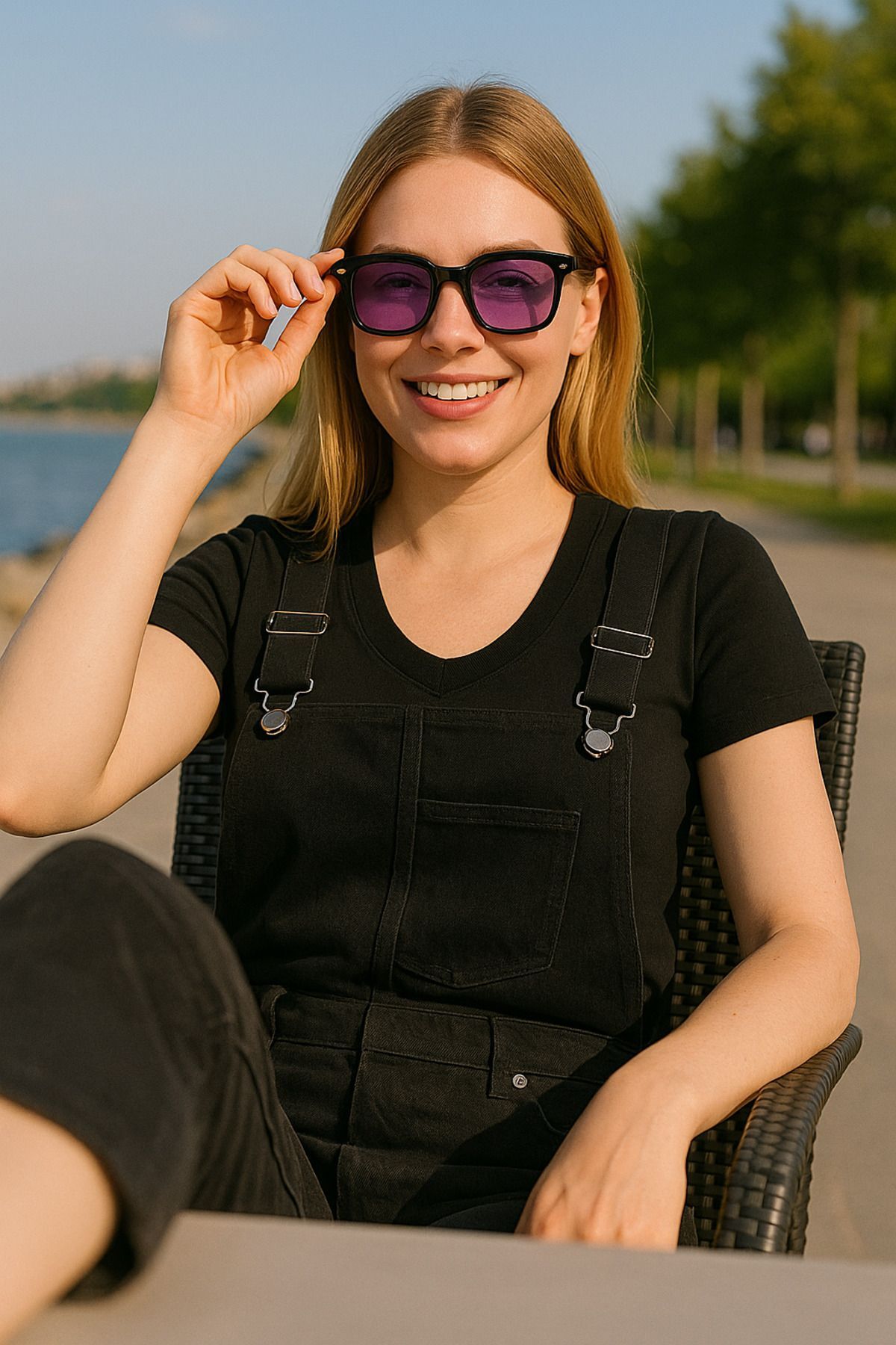 Luna Mor Lens Güneş Gözlüğü